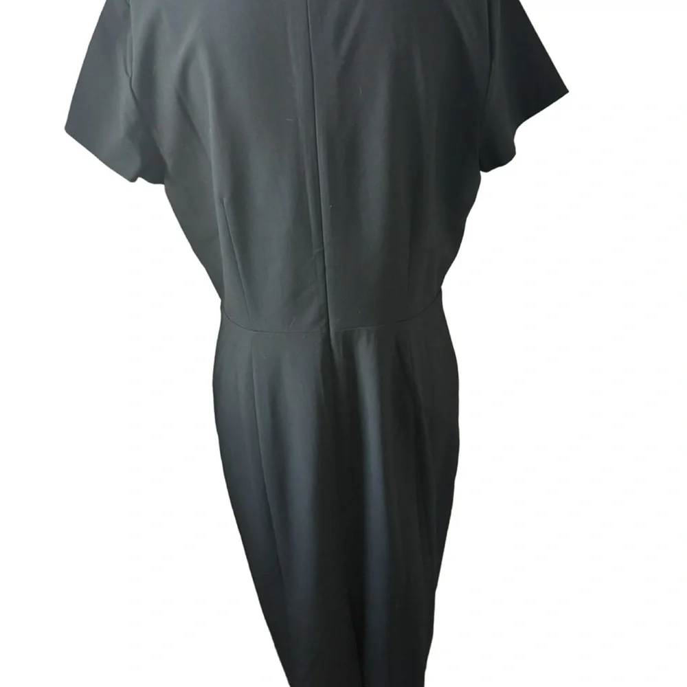 Ann Taylor Factory Charcoal Midi Dress - Picture 6 of 6